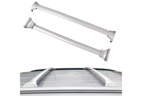 Honda Pilot 2015–2022 Dakdragers (dwarsbalken) voor geïntegreerde dakrails OEM (2 stuks) Grijs foto 14