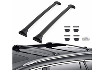 Honda Pilot 2015–2022 Dakdragers (dwarsbalken) voor geïntegreerde dakrails OEM (2 stuks) Grijs foto 17