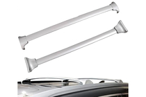 Honda Pilot 2015–2022 Dakdragers (dwarsbalken) voor geïntegreerde dakrails OEM (2 stuks) Grijs foto 13