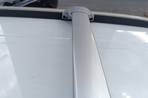 Honda Pilot 2015–2022 Dakdragers (dwarsbalken) voor geïntegreerde dakrails OEM (2 stuks) Grijs foto 6