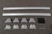 Honda Pilot 2015–2022 Dakdragers (dwarsbalken) voor geïntegreerde dakrails OEM (2 stuks) Grijs foto 10