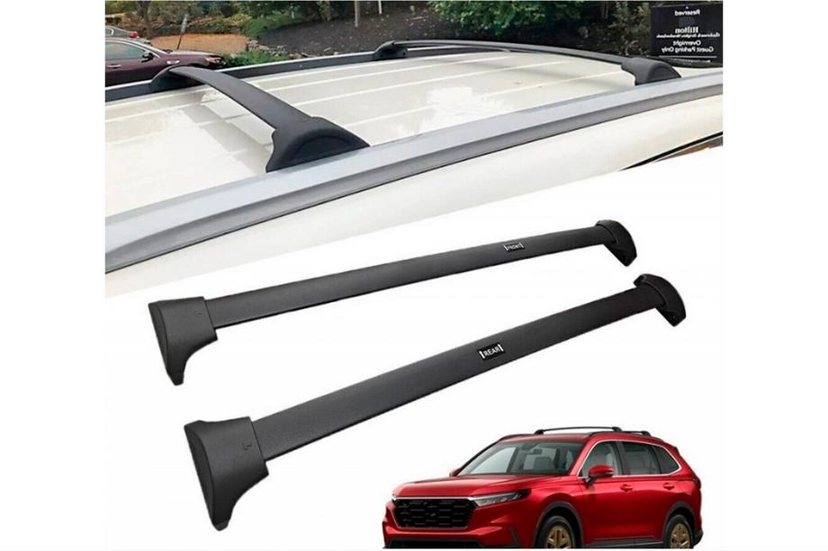 Honda Pilot 2022– Dakdragers (dwarsbalken) voor geïntegreerde dakrails OEM (2 stuks) Image