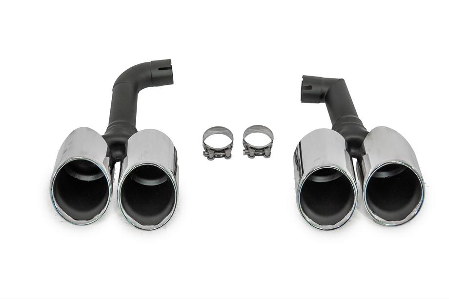 BMW X3 G01 2018– Uitlaattips Silver in X3M F97-stijl (V2) Foto 7