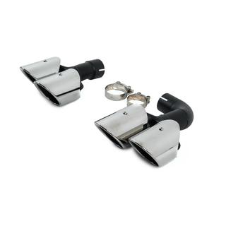 Silver uitlaatsierstukken in X3M F97-stijl (V1) foto 2
