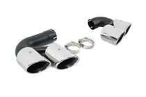 BMW X6 G06 2019–2027 Uitlaattips V1 Silver in X6M F96-stijl foto 4