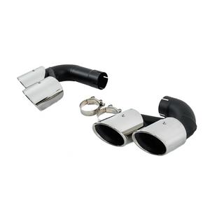 Uitlaattips V1 Silver in X6M F96-stijl BMW X6 G06 2019–2027 foto 3