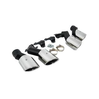 Uitlaateindstukken V2 Silver in X6M F96-stijl BMW X6 G06 2019–2027 foto 4