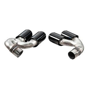 V3 Black uitlaattips in X6M F96-stijl BMW X6 G06 2019–2027 foto 3
