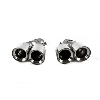 Uitlaateindstukken M6 Silver (2 stuks) BMW 6-serie G32 2017– foto 2