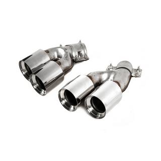 Uitlaateindstukken M6 Silver (2 stuks) BMW 6-serie G32 2017– foto 1