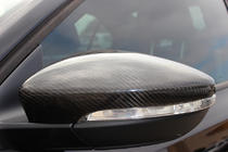Volkswagen Beetle 2011–2015 Spiegelkappen (2 stuks, echt carbon) foto 7