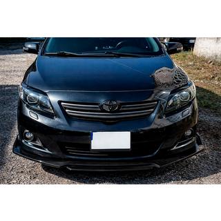 Voorbumper lipspoiler Niken Black (ABS)