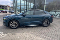 Audi Q8 2018– Side steps Allmond Grey (set van 2, aluminium) foto 1