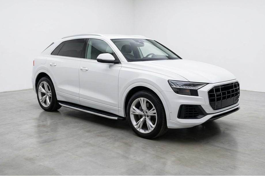 Audi Q8 2018– Fullmond side steps (2 stuks, aluminium) Foto 3
