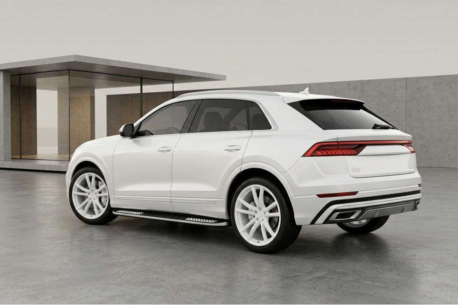 Audi Q8 2018– Side steps Tayga V2 (2 stuks, aluminium) Foto 1