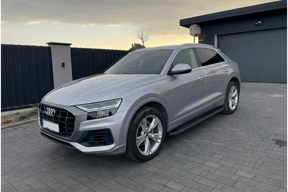 Audi Q8 2018– Bosphorus Black side steps (2 st., aluminium) Image