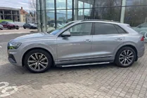 Audi Q8 2018– Side steps Bosphorus Grey (set van 2, aluminium) foto 1