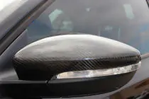 Volkswagen Passat CC 2008–2017 Spiegelkappen (2 stuks, echt carbon) foto 7