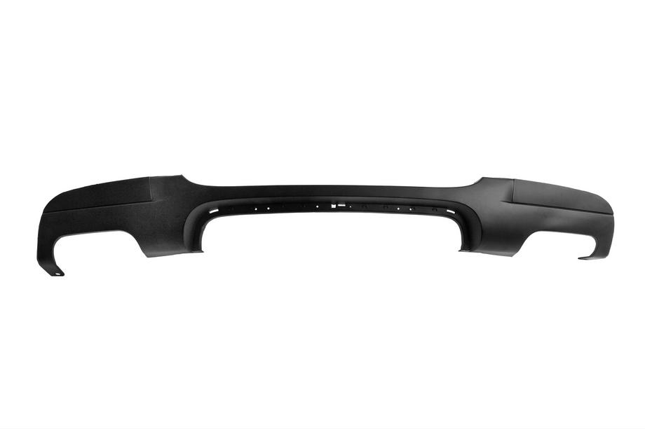 BMW 3-serie E90/E91 2005–2011 Achterbumperdiffuser voor dubbele uitlaat links/rechts (voor E90 M-Sport 2008-2011) Foto 1
