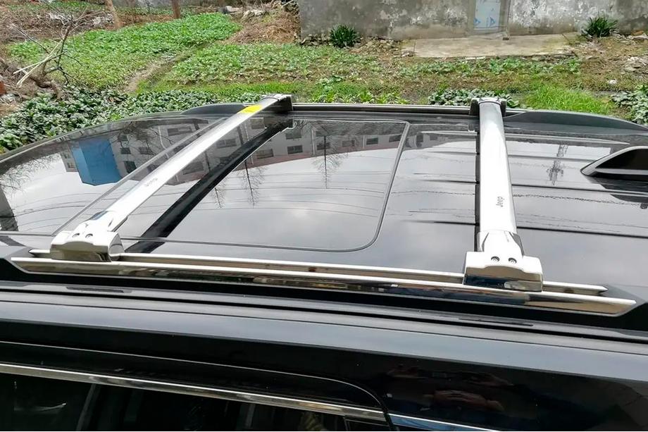 Jeep Grand Cherokee WK2 2010–2021 Dakdragers dwarsbalken voor geïntegreerde dakrails OEM V1 (2 stuks) Zwart Foto 4