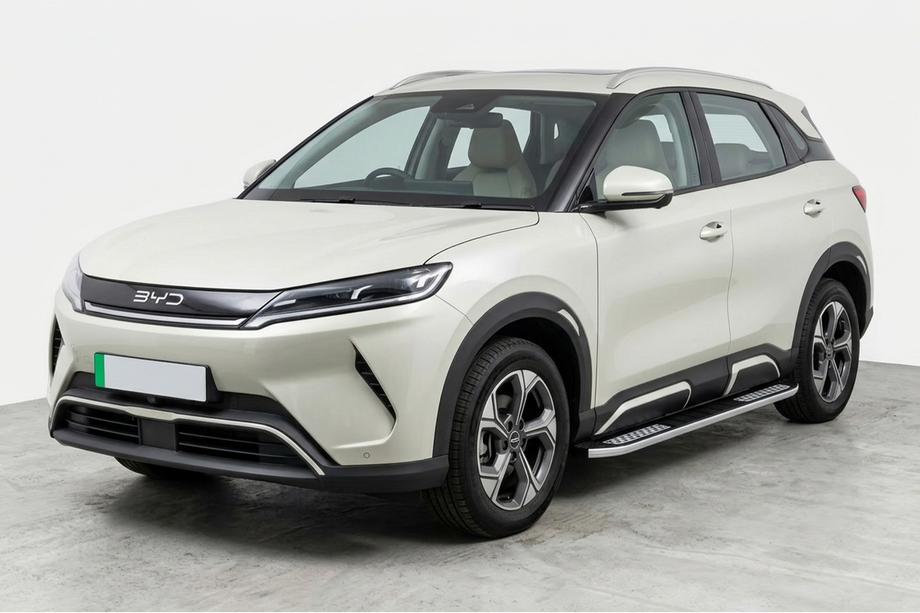BYD Atto 2/Yuan Up 2024– Side steps Tayga V2 (2 stuks, aluminium) Foto 1