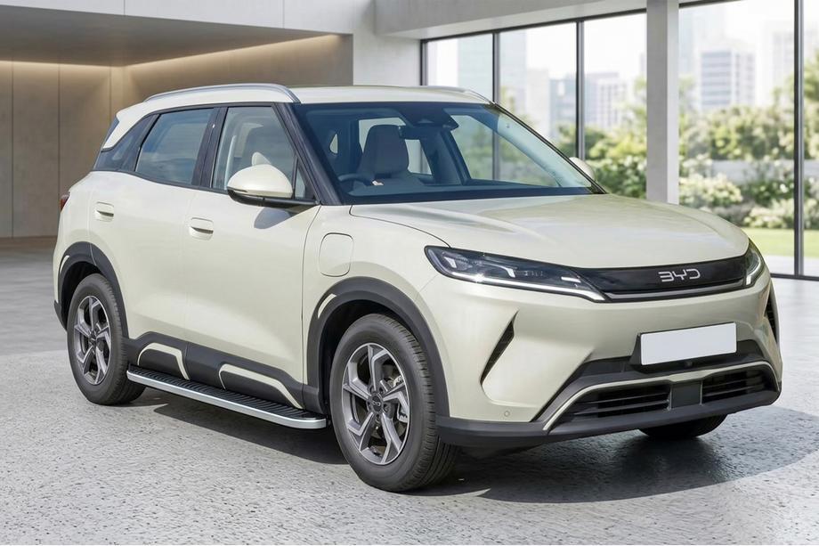 BYD Atto 2/Yuan Up 2024– Side steps Tayga Grey (2 stuks, aluminium) Foto 1