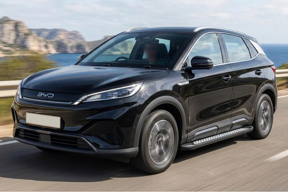 BYD Atto 2/Yuan Up 2024– Zijtreden Vision New Black (2 stuks, aluminium) Foto 1