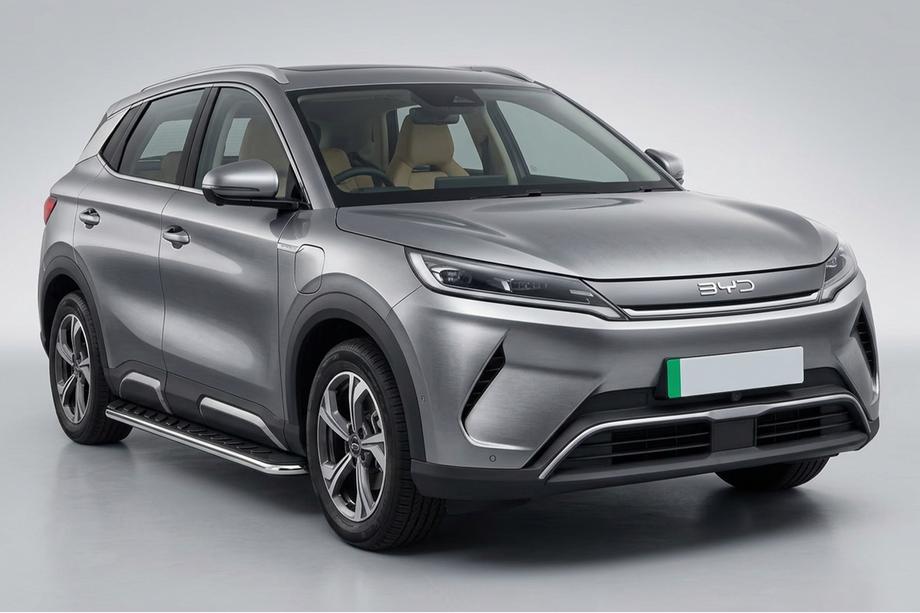 BYD Atto 2/Yuan Up 2024– Maydos V1 zijtreden (set 2 stuks, aluminium + RVS) Image