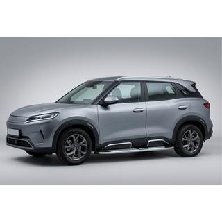 Mevsim Grey side steps (2 stuks, aluminium) BYD Atto 2/Yuan Up 2024– foto 1
