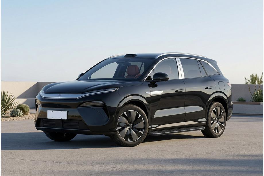 BYD Tang 2025– Bosphorus Black side steps (2 st., aluminium) Image