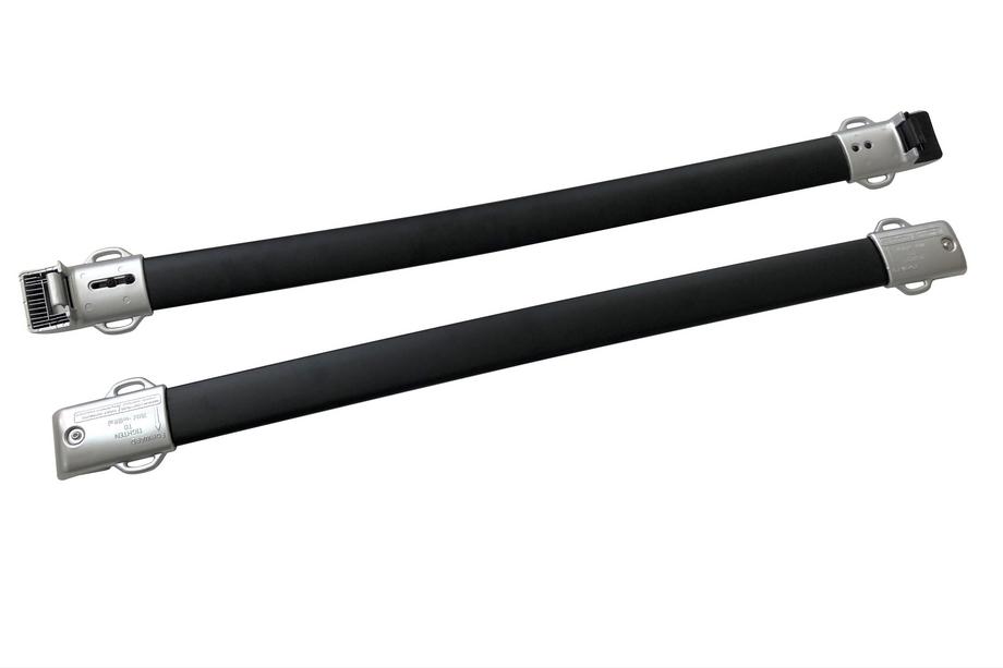 Lexus GX460 2009–2023 Dakdragers (dwarsbalken) voor geïntegreerde dakrails OEM (2 stuks) Zwart Foto 7