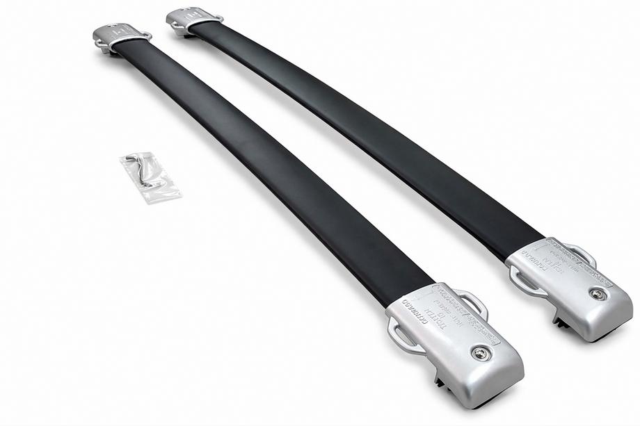 Lexus GX460 2009–2023 Dakdragers (dwarsbalken) voor geïntegreerde dakrails OEM (2 stuks) Zwart Foto 2