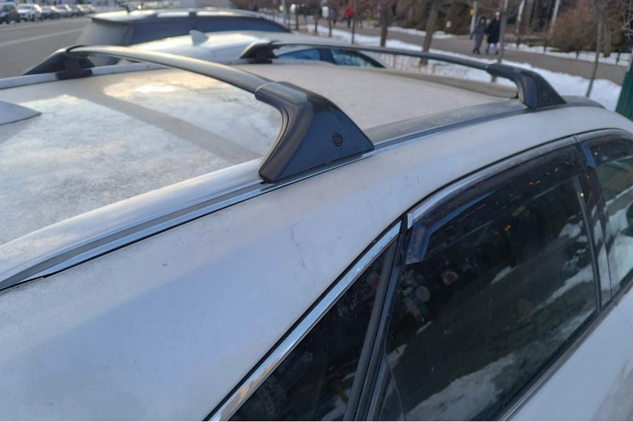 Lexus RX 2016–2022 Dakdragers (dwarsbalken) voor geïntegreerde dakrails OEM (2 stuks) Foto 3