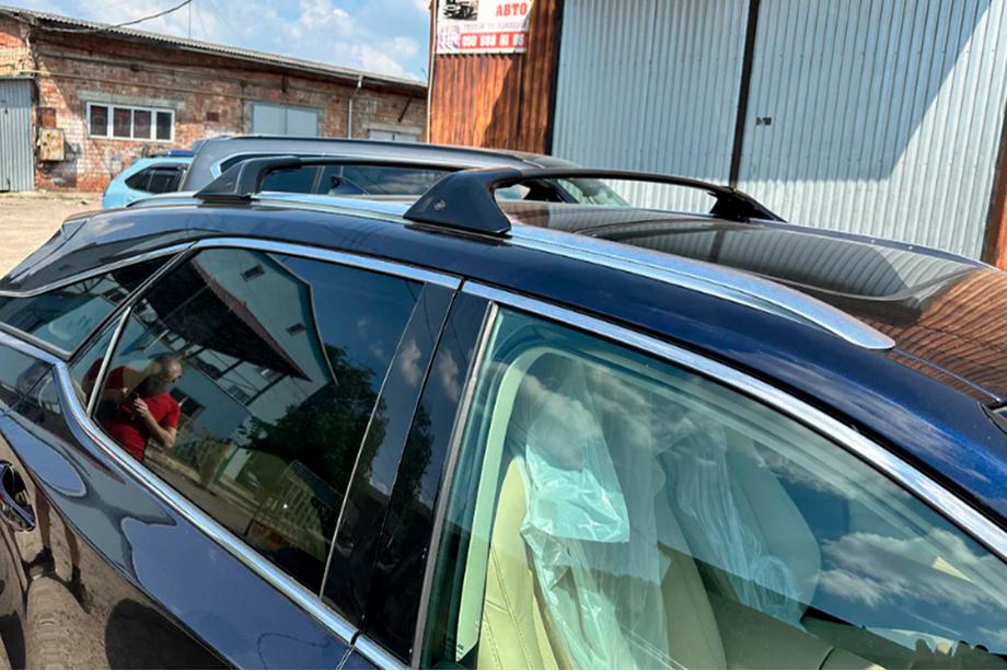 Lexus RX 2016–2022 Dakdragers (dwarsbalken) voor geïntegreerde dakrails OEM (2 stuks) Foto 7