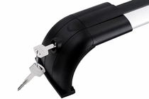 Land Rover Discovery III 2004–2009 Dakdragers (dwarsbalken) voor geïntegreerde dakrails OEM (2 stuks) Grijs foto 12