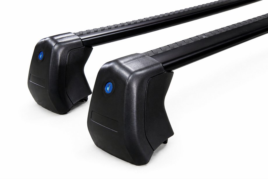 Land Rover Defender 2019– Dakdragers (dwarsbalken) voor geïntegreerde dakrails OEM (2 stuks) Zwart Foto 4
