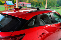 Mazda CX-3 2015– Dakdragers (dwarsbalken) voor geïntegreerde dakrails OEM (2 stuks) foto 2