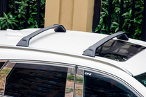 Mazda CX-5 2017–2025 Dakdragers (dwarsbalken) voor geïntegreerde dakrails OEM (2 stuks) Zwart foto 4