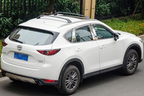 Mazda CX-5 2017–2025 Dakdragers (dwarsbalken) voor geïntegreerde dakrails OEM (2 stuks) Zwart foto 3