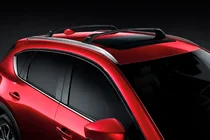 Mazda CX-5 2017–2025 Dakdragers (dwarsbalken) voor geïntegreerde dakrails HARMS (2 stuks) foto 1