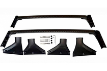 Nissan X-trail T33/Rogue 2022– Dakdragers (dwarsbalken) voor geïntegreerde dakrails OEM (2 stuks) Zwart foto 12