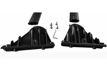 Nissan X-trail T33/Rogue 2022– Dakdragers (dwarsbalken) voor geïntegreerde dakrails OEM (2 stuks) Zwart foto 13