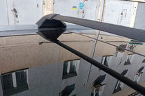 Nissan X-trail T33/Rogue 2022– Dakdragers (dwarsbalken) voor geïntegreerde dakrails OEM (2 stuks) Zwart foto 28