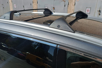Nissan X-trail T33/Rogue 2022– Dakdragers (dwarsbalken) voor geïntegreerde dakrails OEM (2 stuks) Zwart foto 30