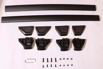 Toyota Corolla Cross 2020– Dakdragers (dwarsbalken) voor geïntegreerde dakrails OEM (2 stuks) Zwart foto 4