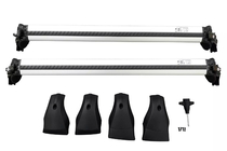 Toyota Corolla 2019– Dakdragers (dwarsbalken) voor geïntegreerde dakrails OEM (HB, 2 stuks) foto 2