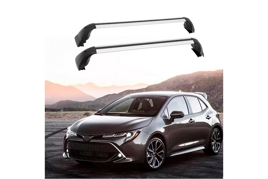 Toyota Corolla 2019– Dakdragers (dwarsbalken) voor geïntegreerde dakrails OEM (HB, 2 stuks) Image