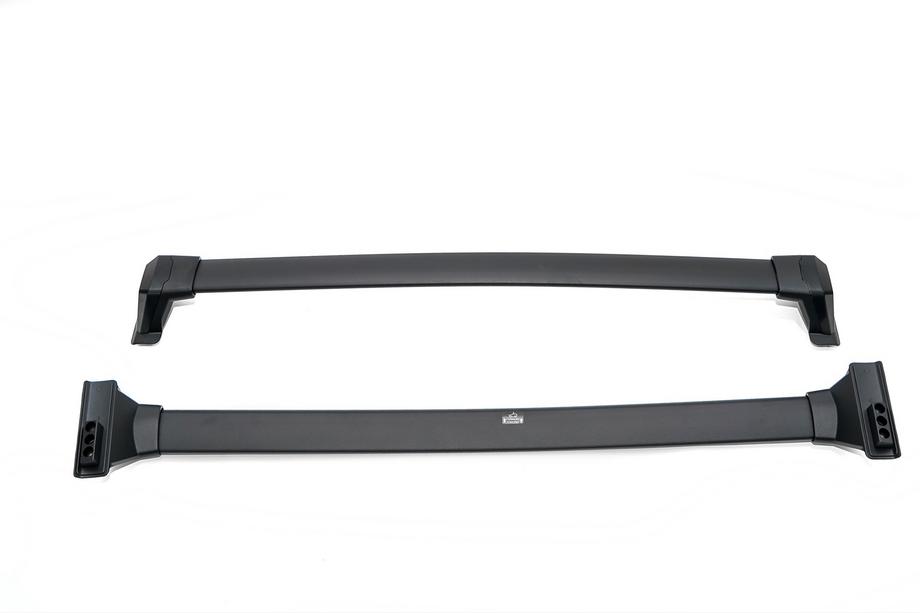Toyota Yaris/Yaris Cross (XP210) 2020– Dakdragers (dwarsbalken) voor geïntegreerde dakrails OEM (2 stuks) Zwart Foto 4