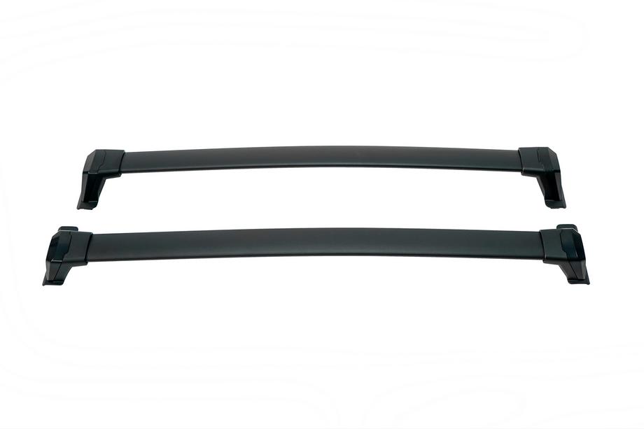 Toyota Yaris/Yaris Cross (XP210) 2020– Dakdragers (dwarsbalken) voor geïntegreerde dakrails OEM (2 stuks) Zwart Foto 2