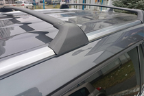 Toyota Highlander 2019– Dakdragers (dwarsbalken) voor geïntegreerde dakrails OEM (2 stuks) Zwart foto 2